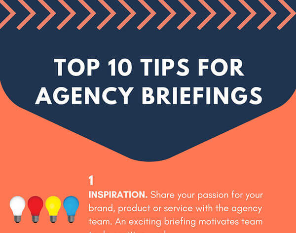 Top 10 Tips For Agency Briefings – Infographic